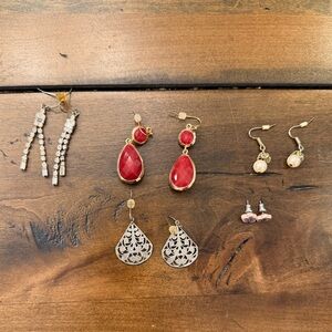 Five Elegant Earring Sets